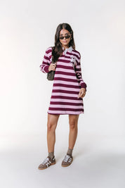 Colourful rebel polo-jurk