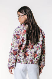 Colourful rebel bomber jacket