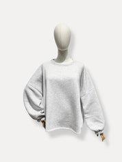 Good vibes sweater blauw