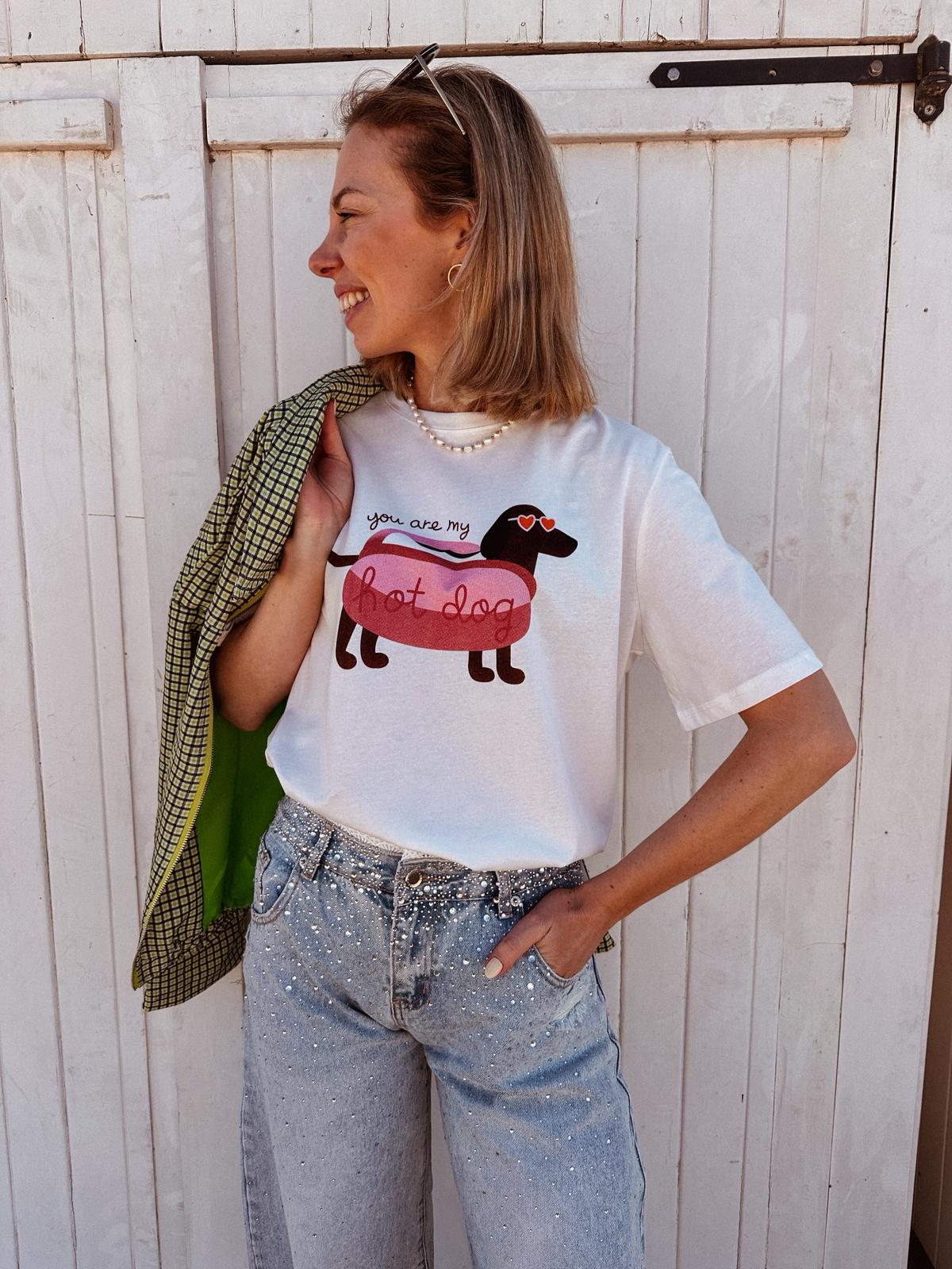 T-shirt you are my hot dog