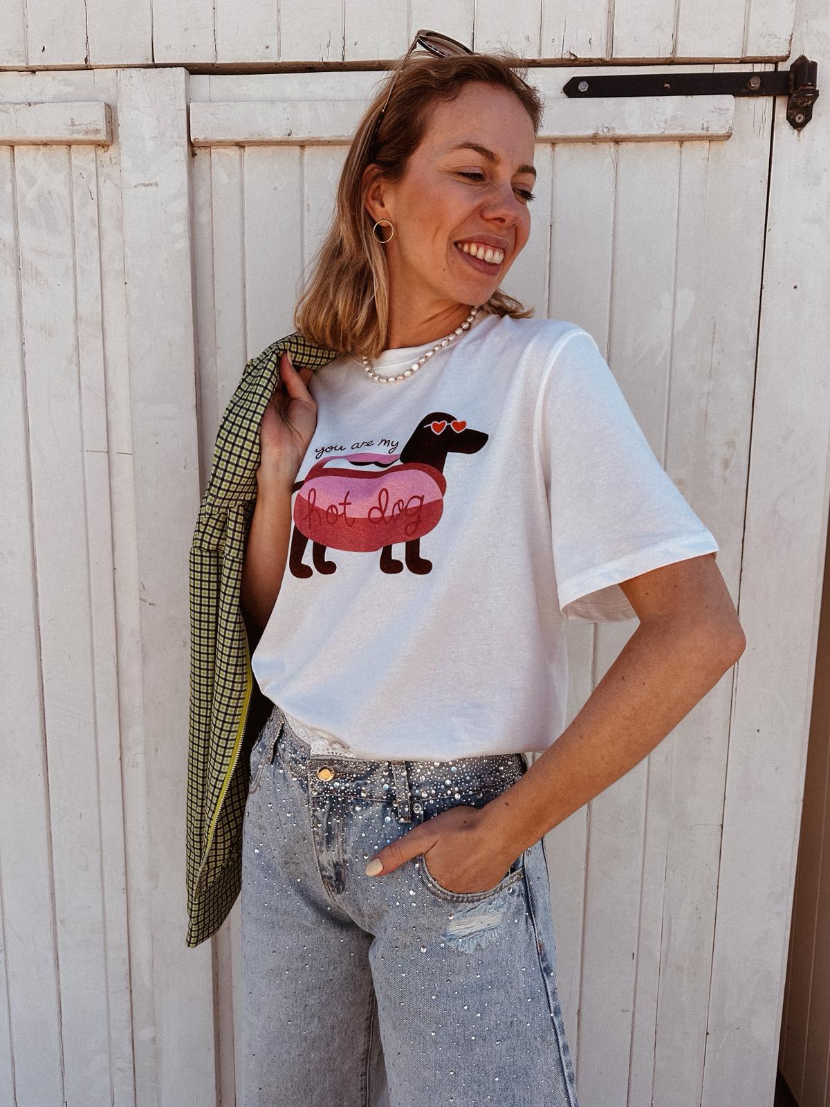 T-shirt you are my hot dog