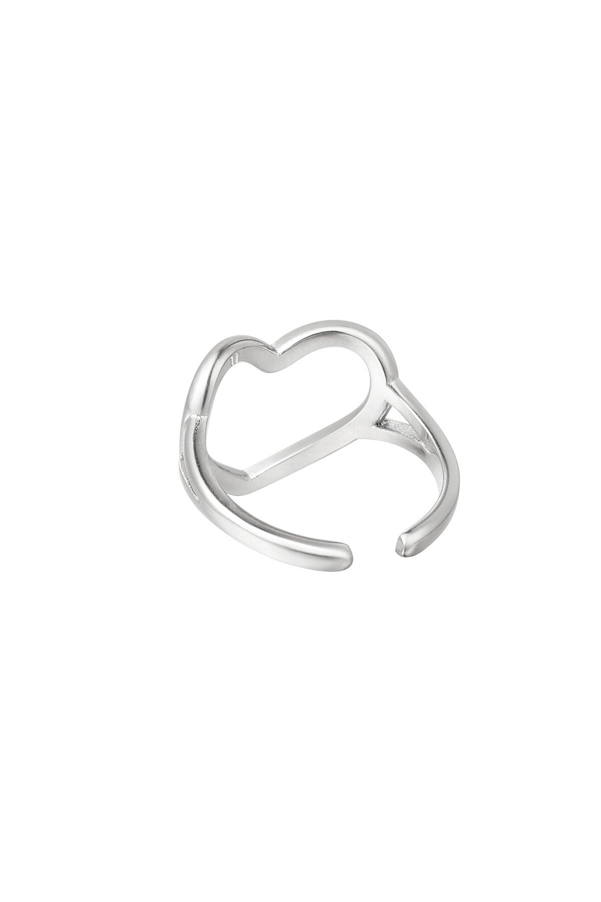 Kiki heart ring zilver