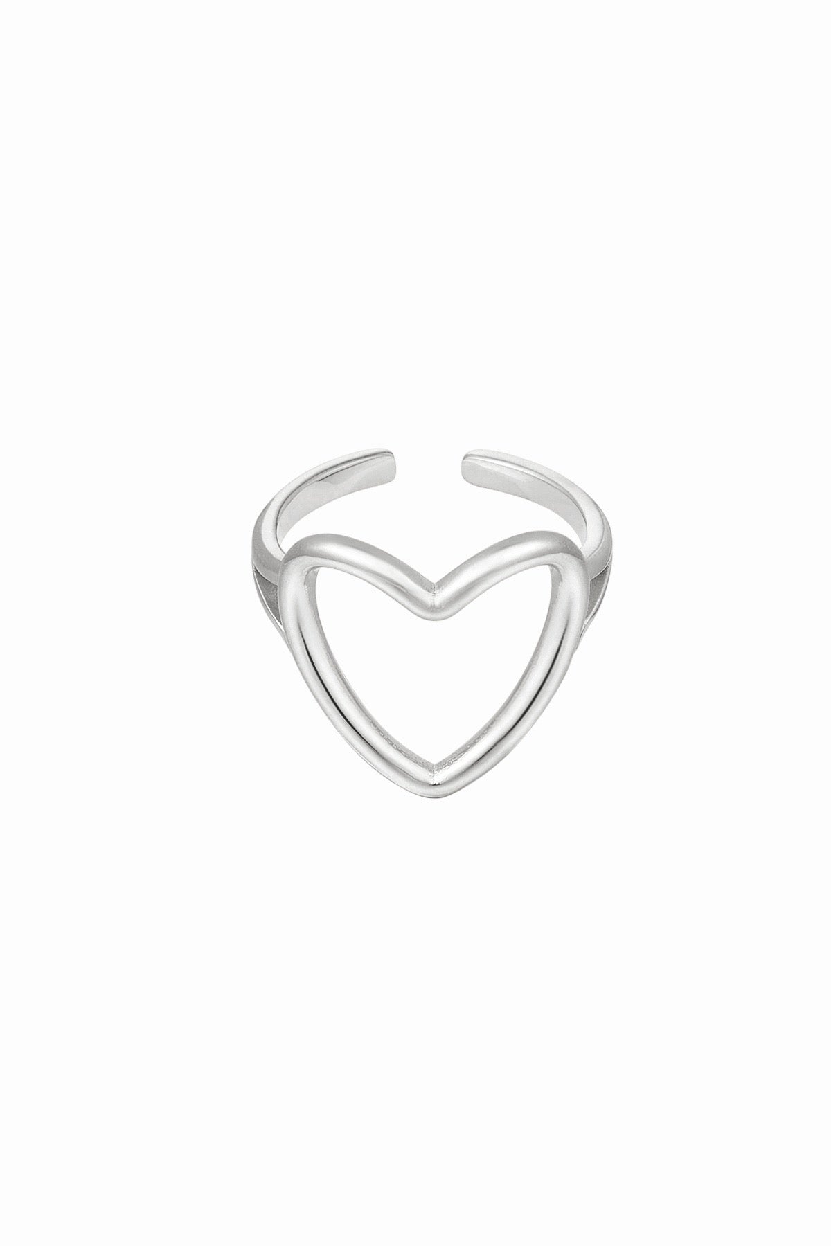 Kiki heart ring zilver