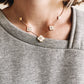 Fleur halsketting goud