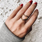 Kiki heart ring goud