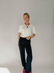 Rus gestreepte broek blauw