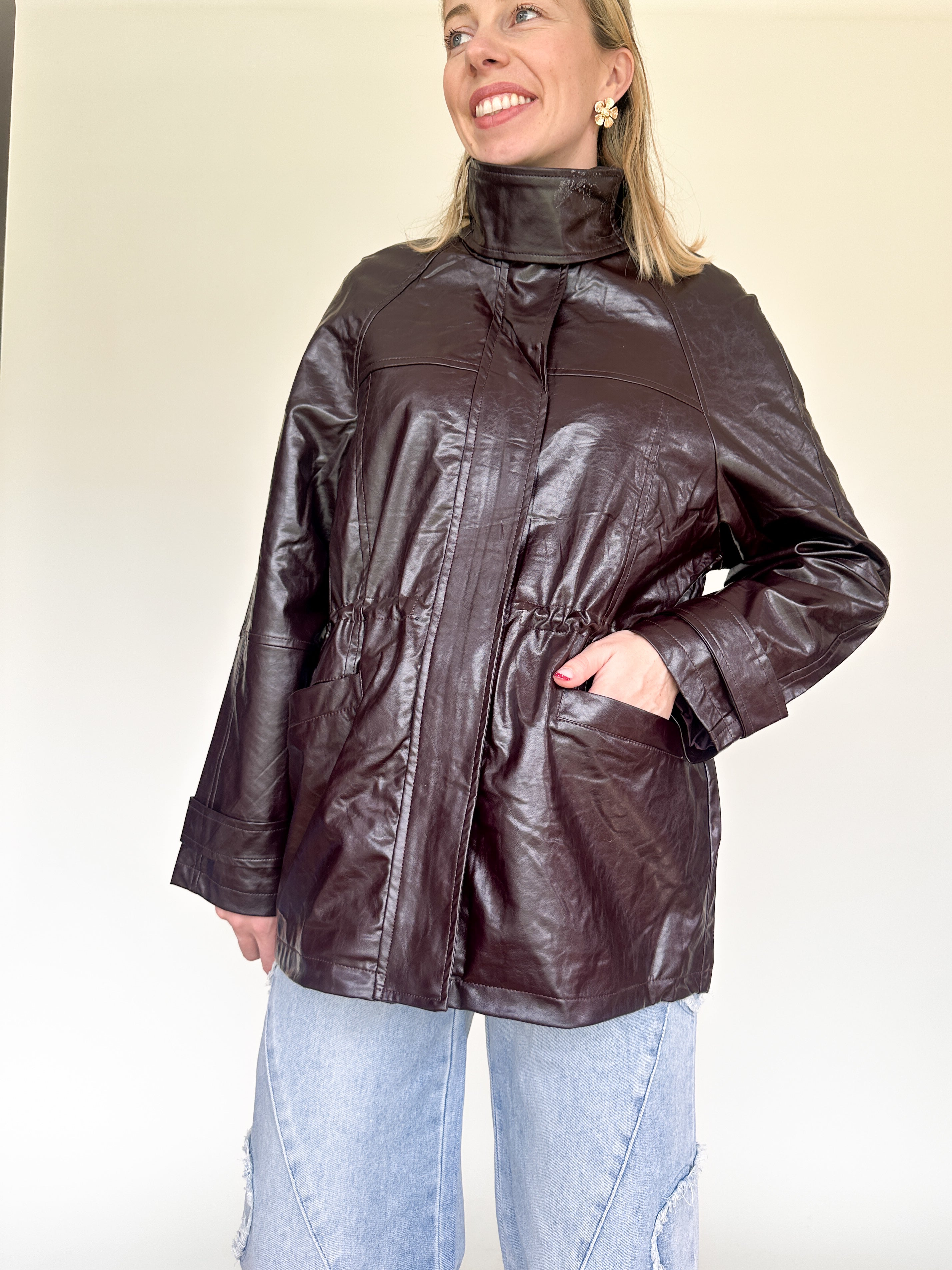 Mila Brown jacket