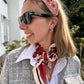 Stine diadeem roze