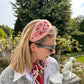 Stine diadeem roze
