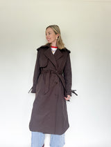 Elle trenchcoat bruin