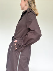 Elle trenchcoat bruin