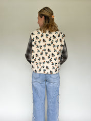 Nora white bodywarmer