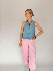 Lily broek rosé