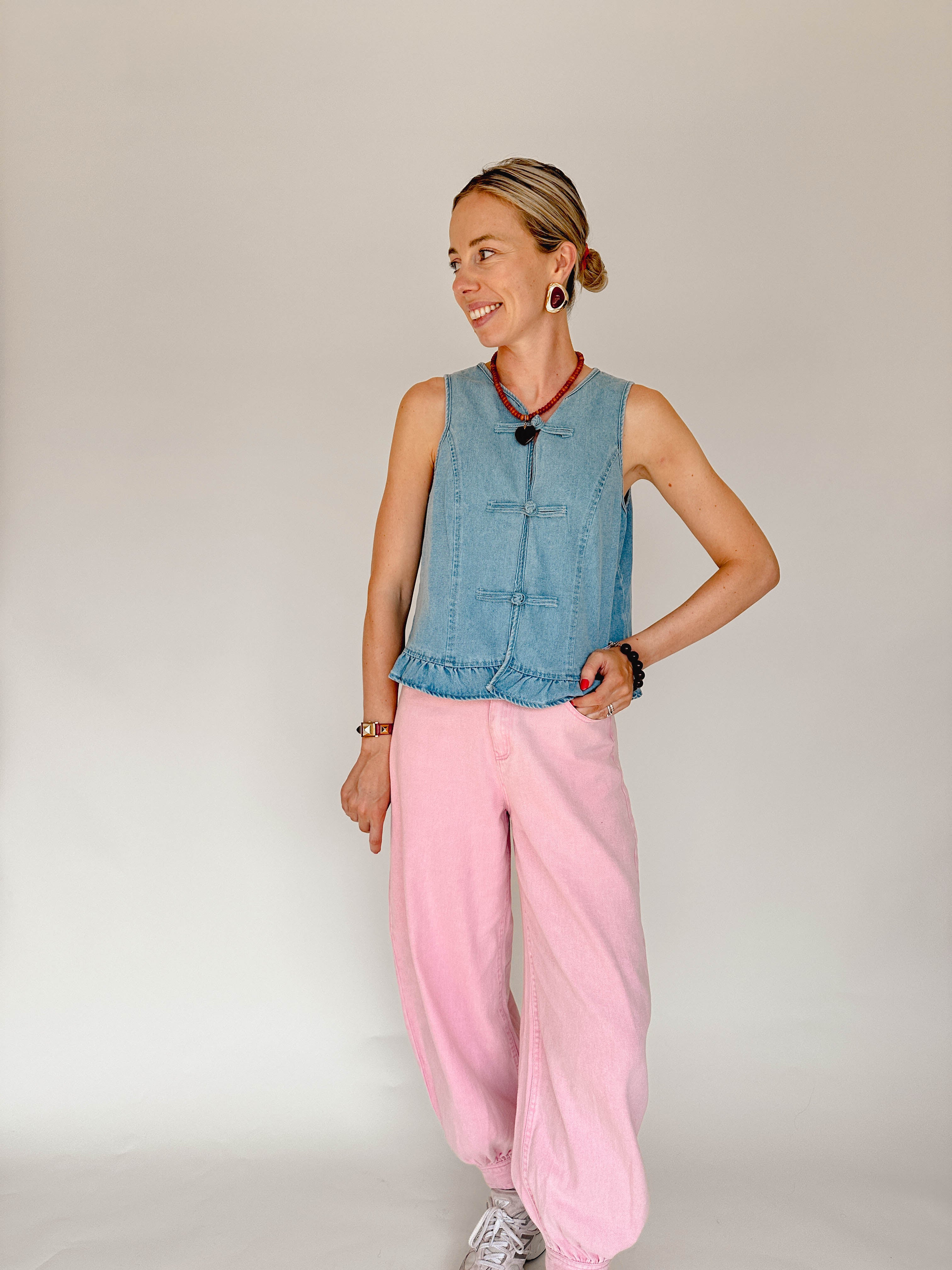 Lily broek rosé
