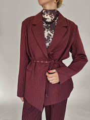 Phebe blazer burgundy