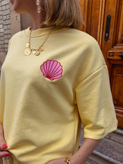 Nore sweatshirt butter yellow
