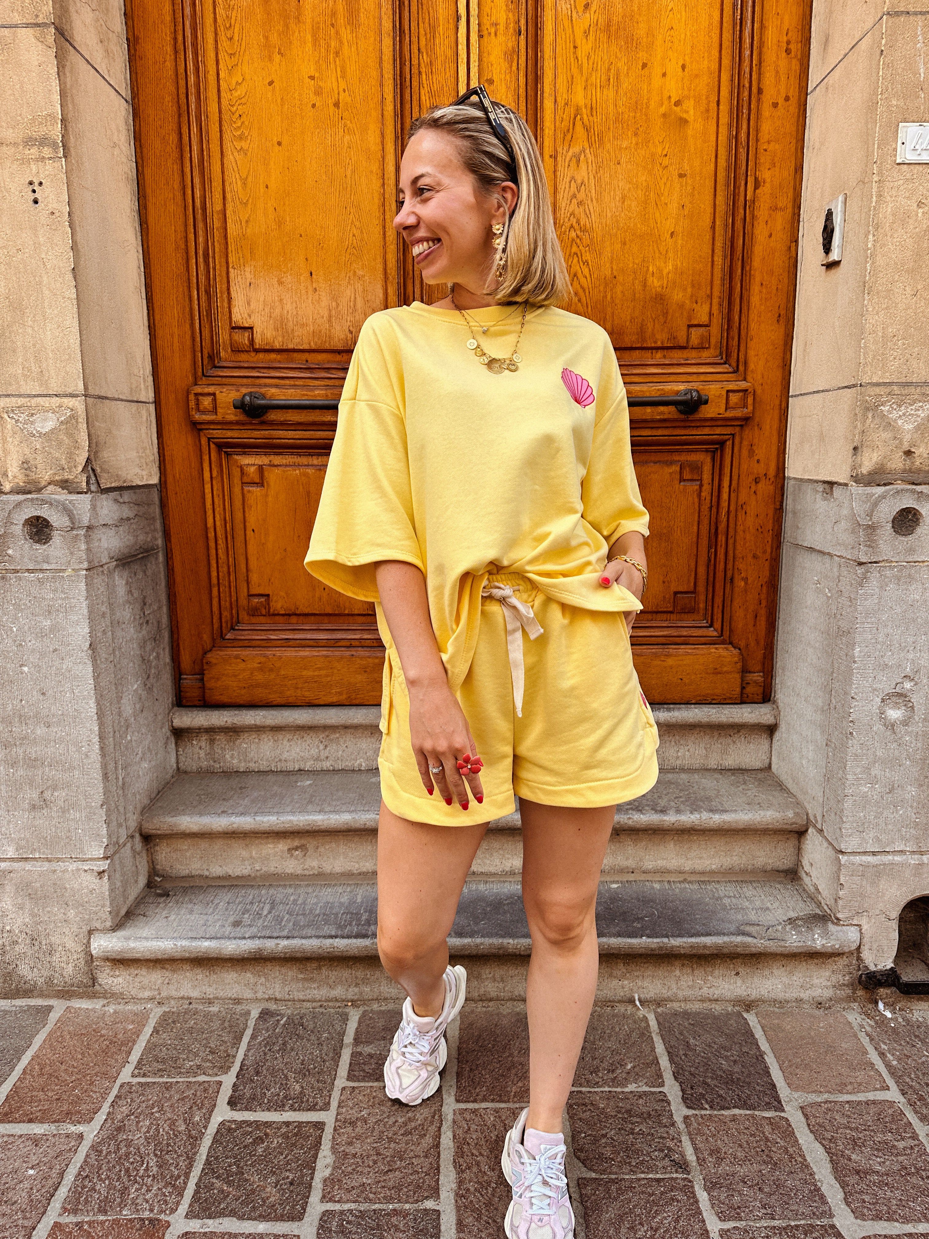 Nore sweatshirt butter yellow