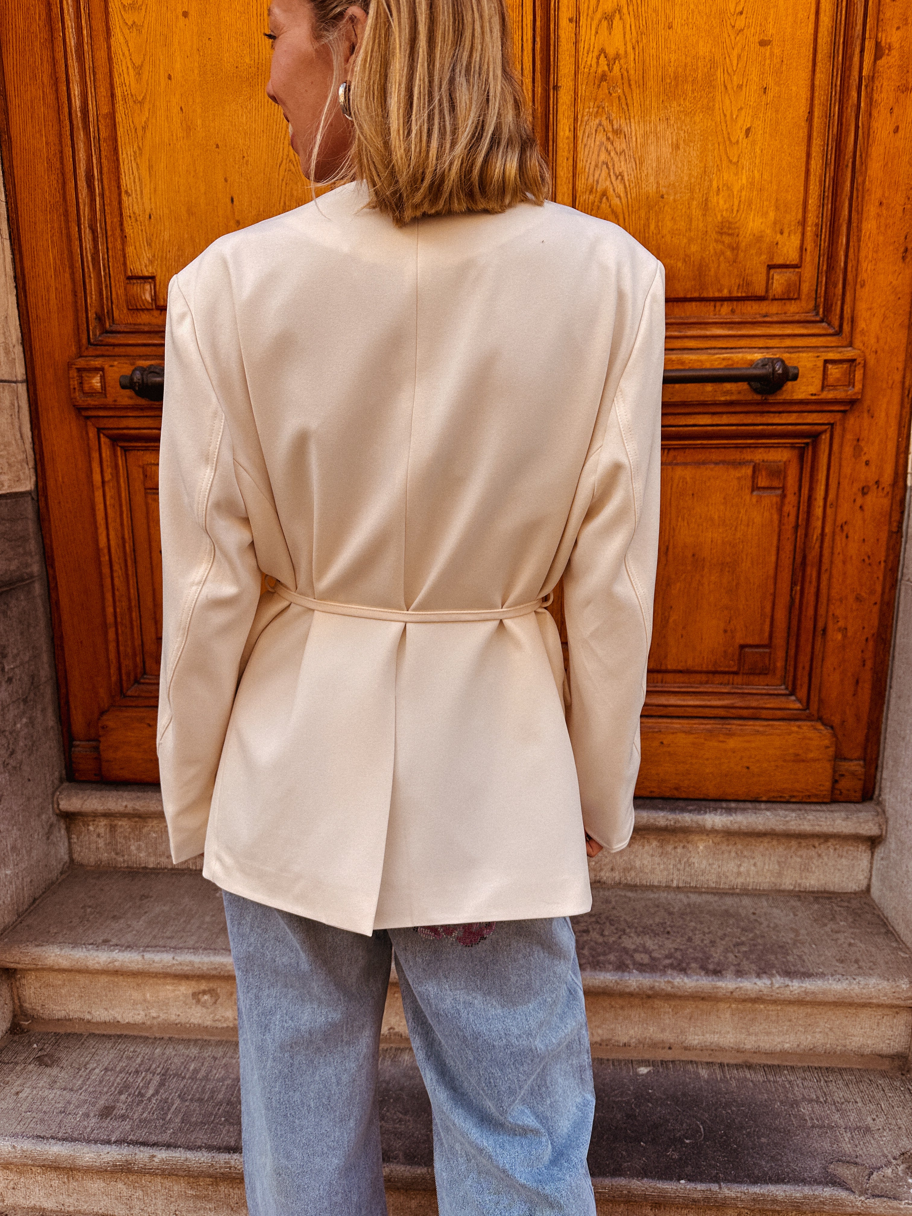 Lola blazer ecru