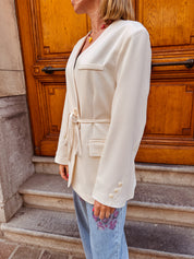 Lola blazer ecru