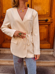 Lola blazer ecru