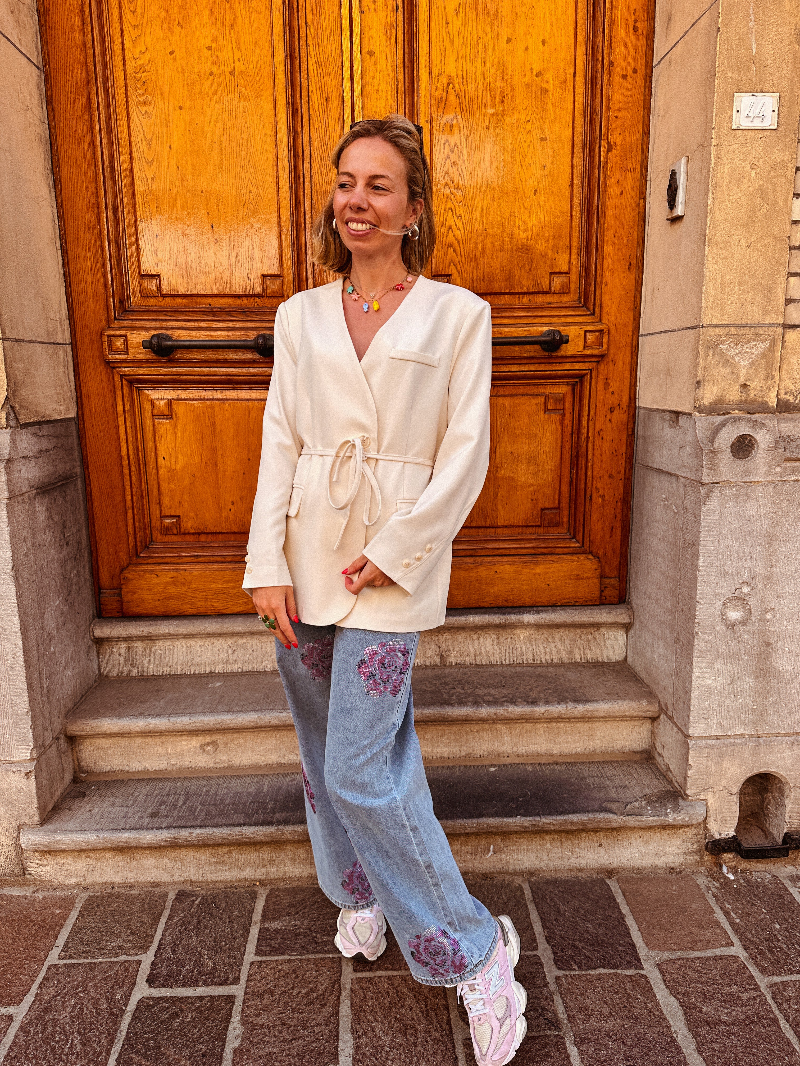 Lola blazer ecru