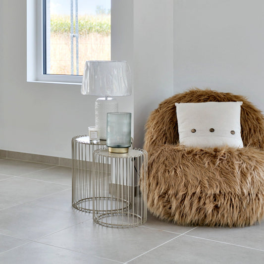 Cedric Beige set of 2 tables