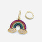 RAINBOW STRASS oorbellen
